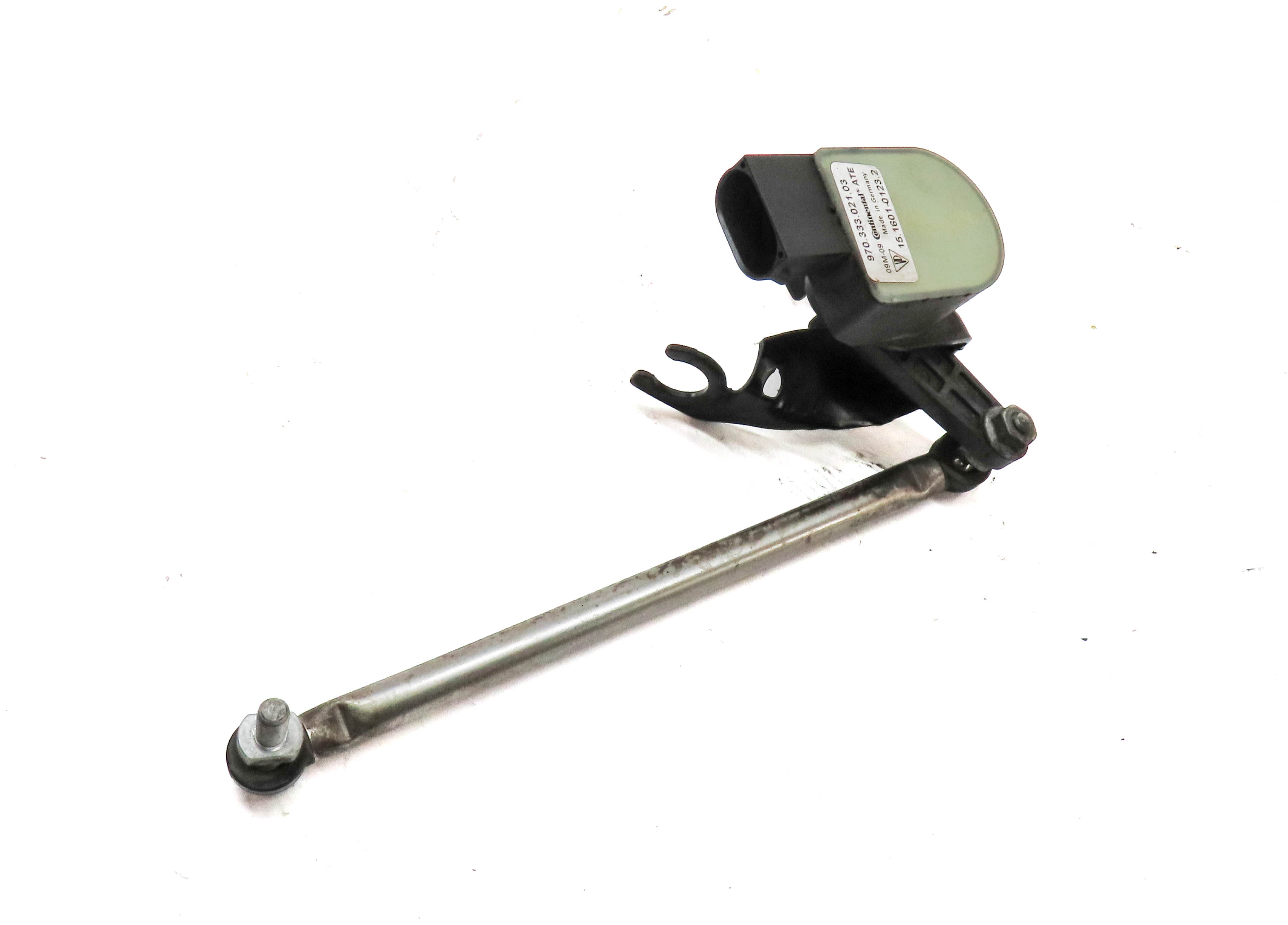 2010 PORSCHE PANAMERA (970) REAR LEFT DRIVER SUSPENSION HEIGHT LEVEL SENSOR — exact item pictured